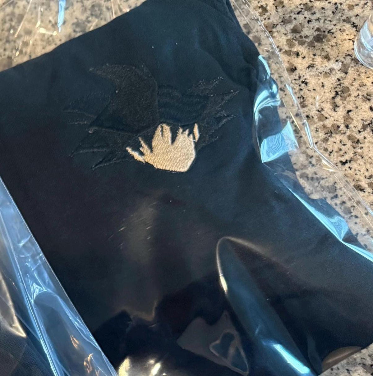 DBZ - Son Goku Embroided Hoodie Design 1