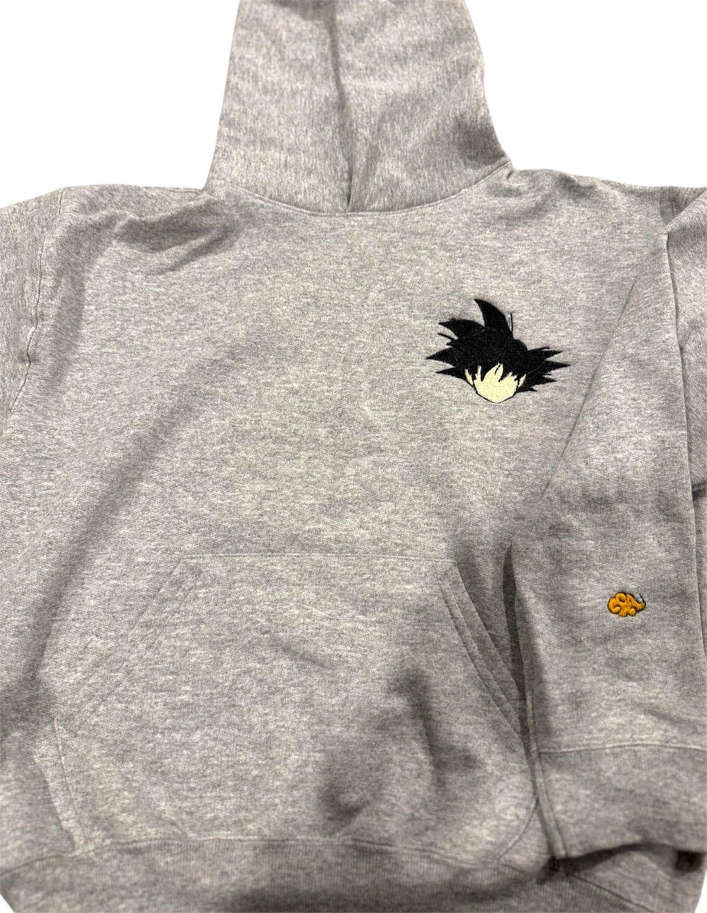 DBZ - Son Goku Embroided Hoodie Design 1