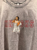 Jalen Brunson Knicks Tribute Embroidered T-Shirt