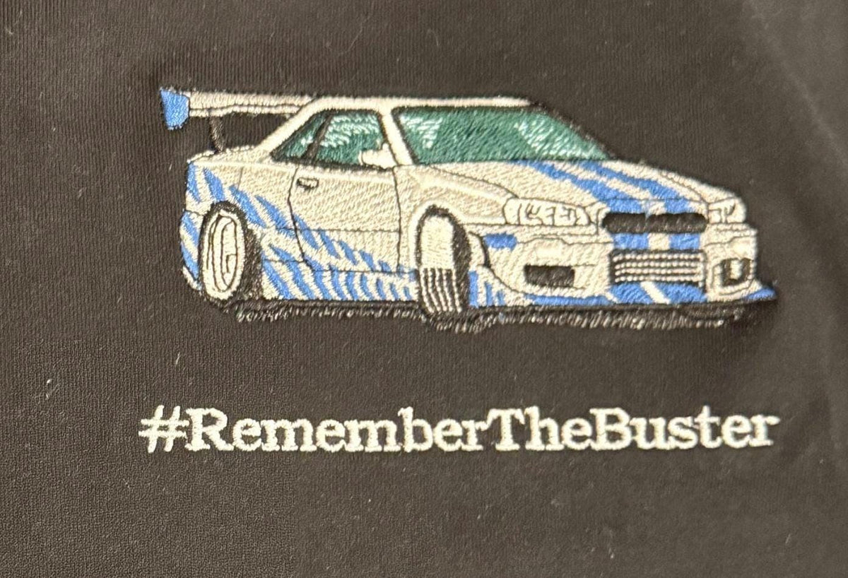 2Fast 2Furious - Nissan Skyline Embroidered T-Shirt