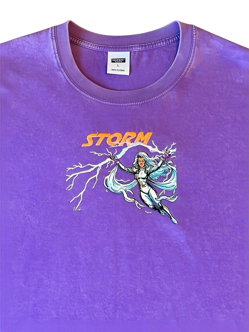 Storm X-Men Embroidered Crewneck T-Shirt