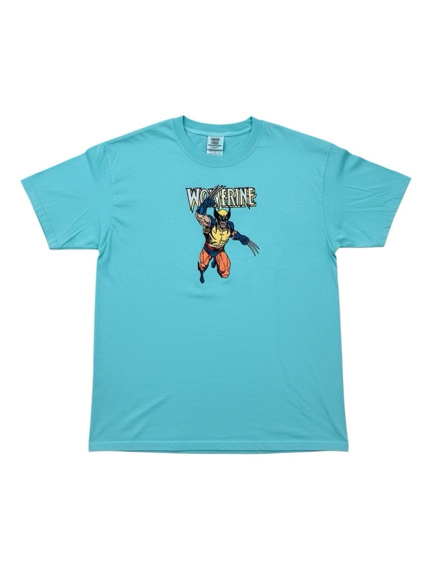 Wolverine Embroidered Graphic Crewneck T-Shirt